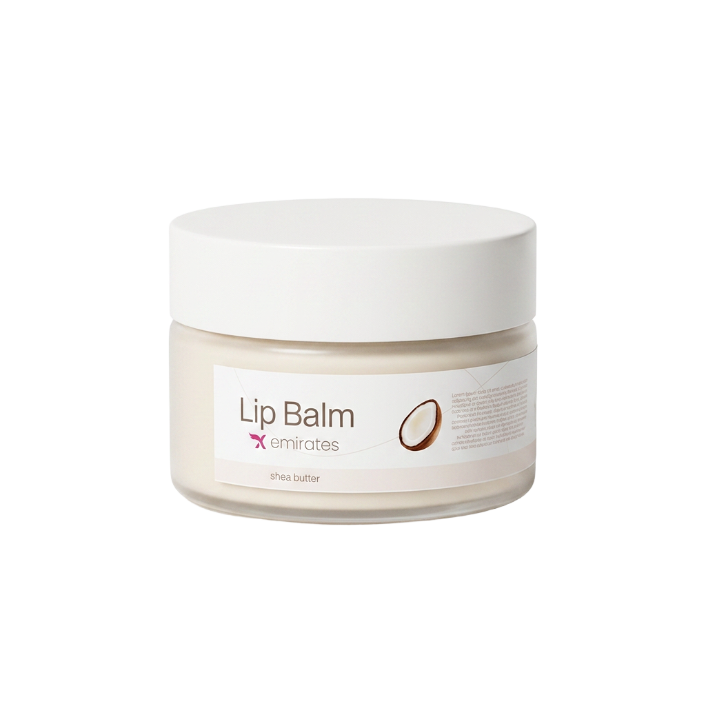 Cream x Emirates Lip Balm jar