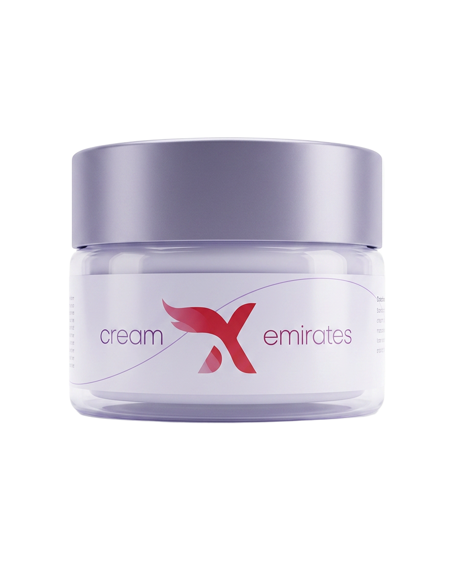 X Emirates Whitening Cream product render